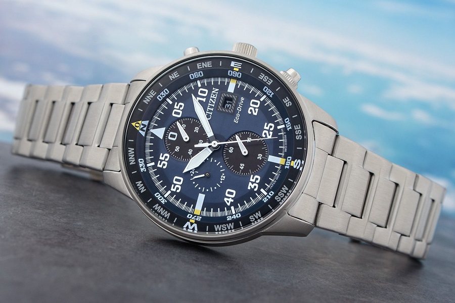 ساعت خلبانی سیتیزن با طراحی خاص و ویژگی Eco-Drive، مقاوم در برابر آب تا ۲۰۰ متر