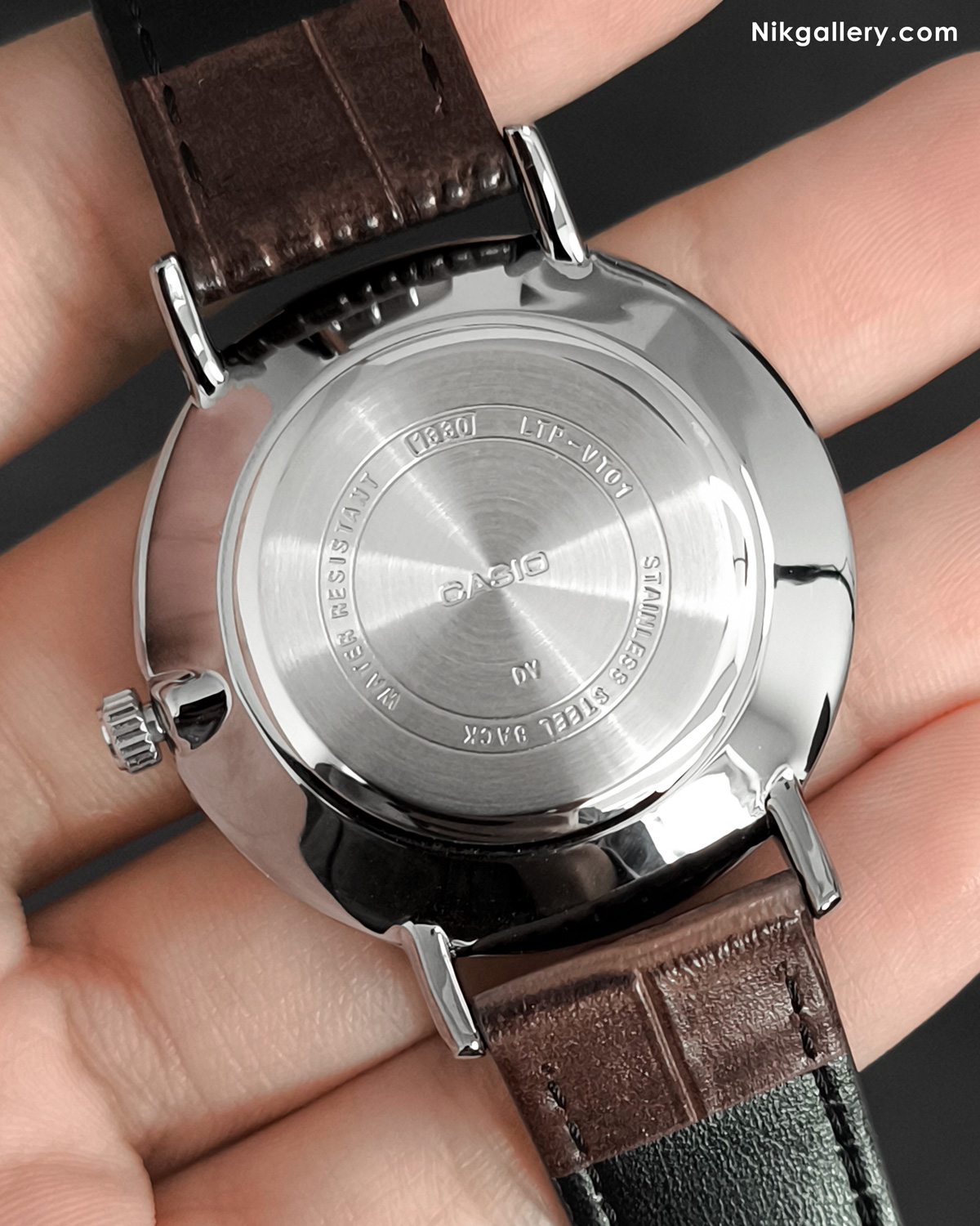 پشت ساعت کاسیو زنانه استیل ضد خش