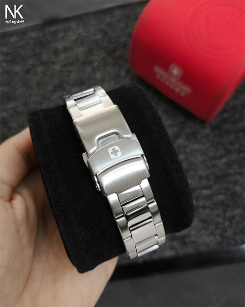 بند استیل ضد زنگ ساعت سوییس میلیتاری