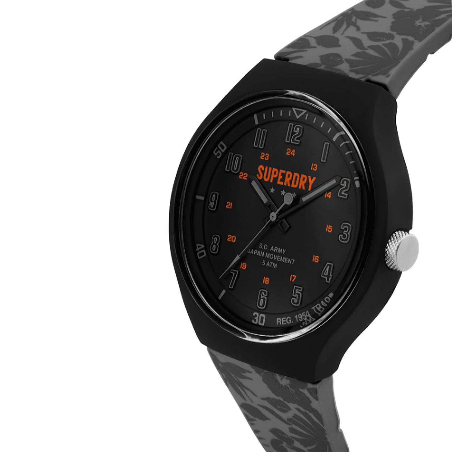 superdry watch black