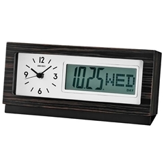 ساعت رومیزی سیکو QXL011B - seiko qxl011b  