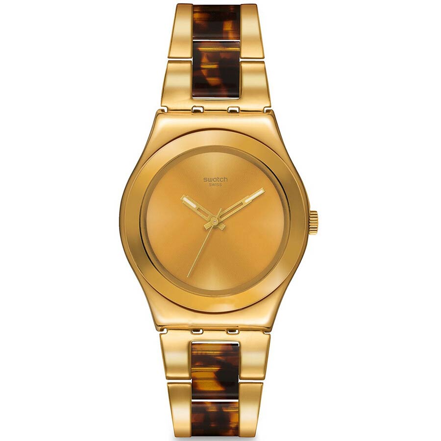 Swatch gold shop watch price