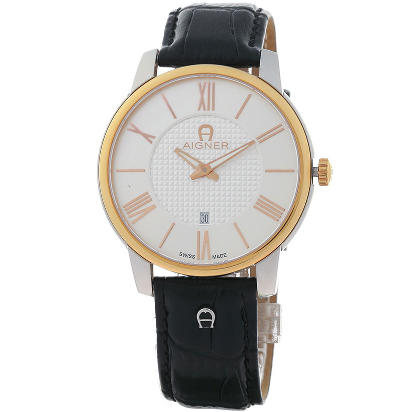 AIGNER MEN LEATHER WATCH