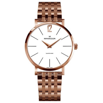 ساعت مچی منیجر MANAGER کد MAN-PS-01-RM