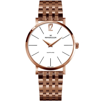 ساعت مچی منیجر MANAGER کد MAN-PS-03-RM