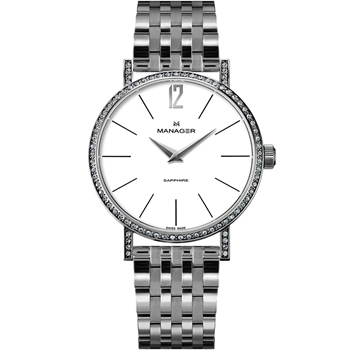 ساعت مچی منیجر MANAGER کد MAN-PS-03-SM