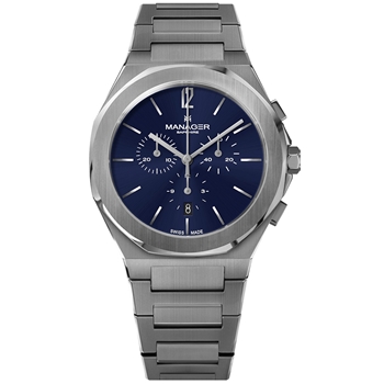 ساعت مچی منیجر MANAGER کد MAN-RS-03-SM