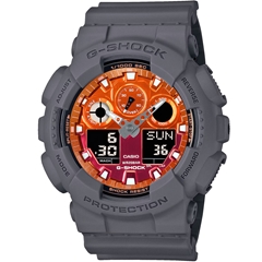 ساعت مچی کاسیو GA-100FL-8ADR - casio watch ga-100fl-8adr  