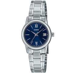 ساعت مچی کاسیو LTP-V002D-2B3UDF - casio watch ltp-v002d-2b3udf  