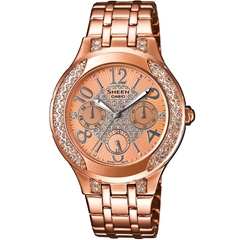 ساعت مچی کاسیو SHE-3803PG-9AUDR - casio watch she-3803pg-9audr  