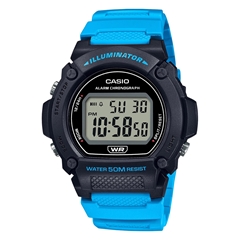 ساعت مچی کاسیو کد W-219H-2A2VDF - casio watch w-219h-2a2vdf  