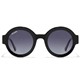عینک آفتابی دیفرنکلین مدل 913 / SHINY BLACK-GRADIENT SMOKE