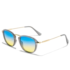 عینک آفتابی دیفرنکلین مدل ROLLER SQ / MILKY BLUE GREY - GRAD BLUE - dfranklin sunglasses dfsu78010-blue  