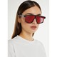 عینک آفتابی دیفرنکلین مدل Alpha Matt Black / Red