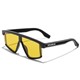 عینک آفتابی دیفرنکلین مدل Alpha Shiny Black / Yellow
