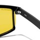 عینک آفتابی دیفرنکلین مدل Alpha Shiny Black / Yellow