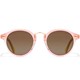 عینک آفتابی دیفرنکلین مدل Roller Round V2 Peach / Brown