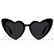 عینک آفتابی دیفرنکلین مدل Love Heart Black / Black